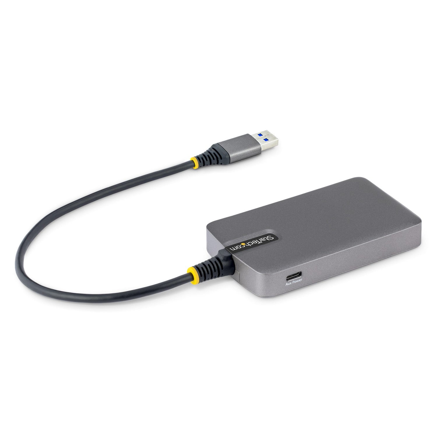 StarTech.com 5G4AC-USB-A-HUB hub di interfaccia USB 3.2 Gen 1 (3.1 Gen 1) Type-A 5000 Mbit/s Grigio
