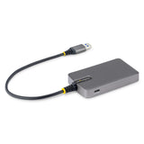 StarTech.com 5G4AC-USB-A-HUB hub di interfaccia USB 3.2 Gen 1 (3.1 Gen 1) Type-A 5000 Mbit/s Grigio