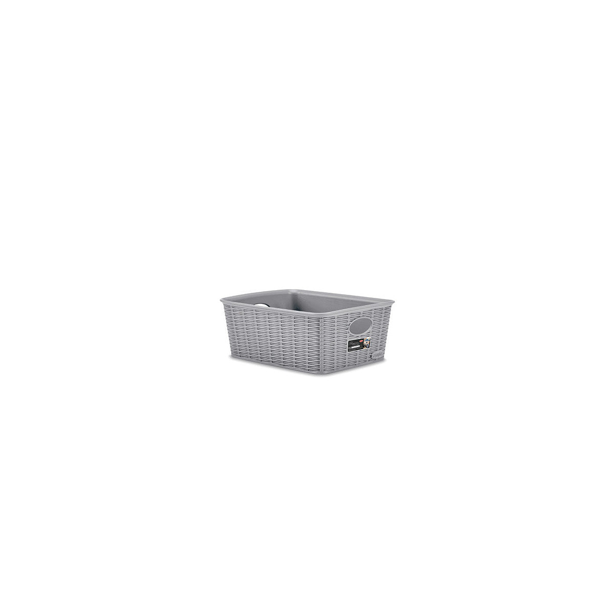 Stefanplast Cestino Portaoggetti Elegance M High Grigio