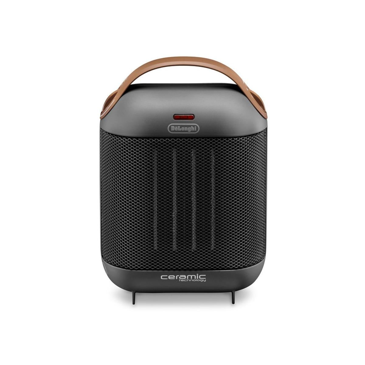 De Longhi HFX30C18.AG Interno 1800 W Riscaldatore ambiente elettrico con ventilatore Nero Grigio