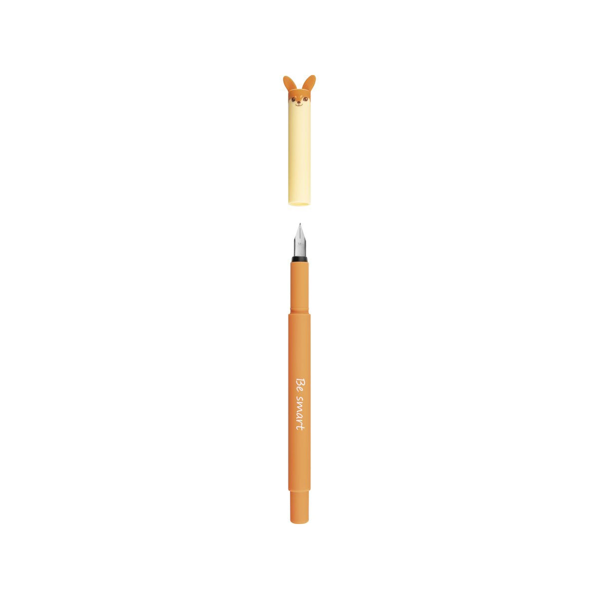 Eberhard Faber Stilografica Arancione in Metallo per Scuola