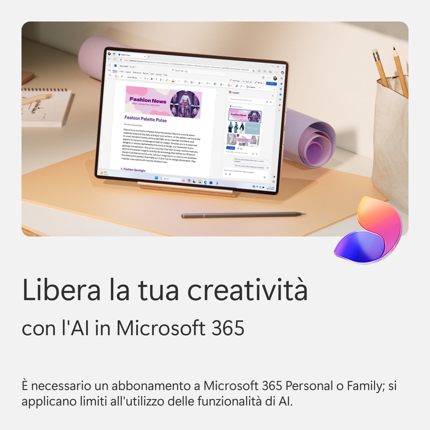 Microsoft 365 Personal Suite Office ITA 1 anno/i