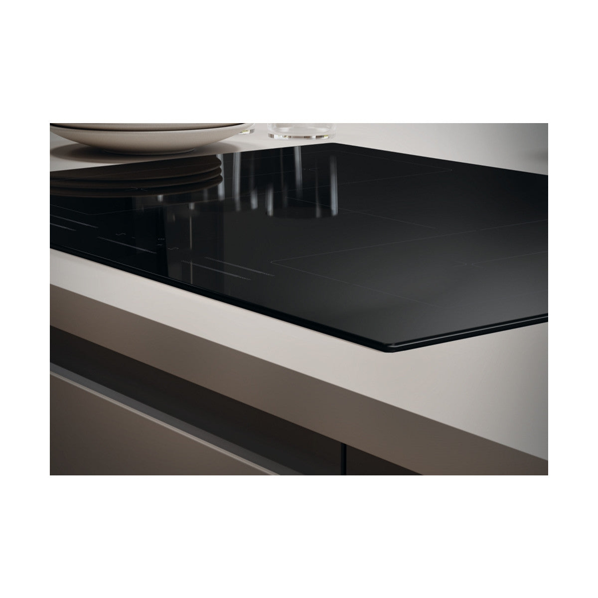 Candy CIFS85MCTT/1 Nero Da incasso 77 cm Piano cottura a induzione 5 Fornelli