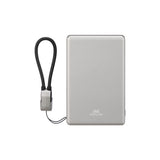 Rivacase VA2616 (5000 mAh) Banca di alimentazione Magsafe wireless 15W QC/PD20W con passante per cavo