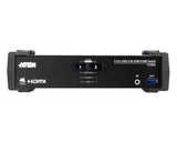 ATEN Switch USB 3.0 4K HDMI KVMP a 2 porte con Modalità mixer audio