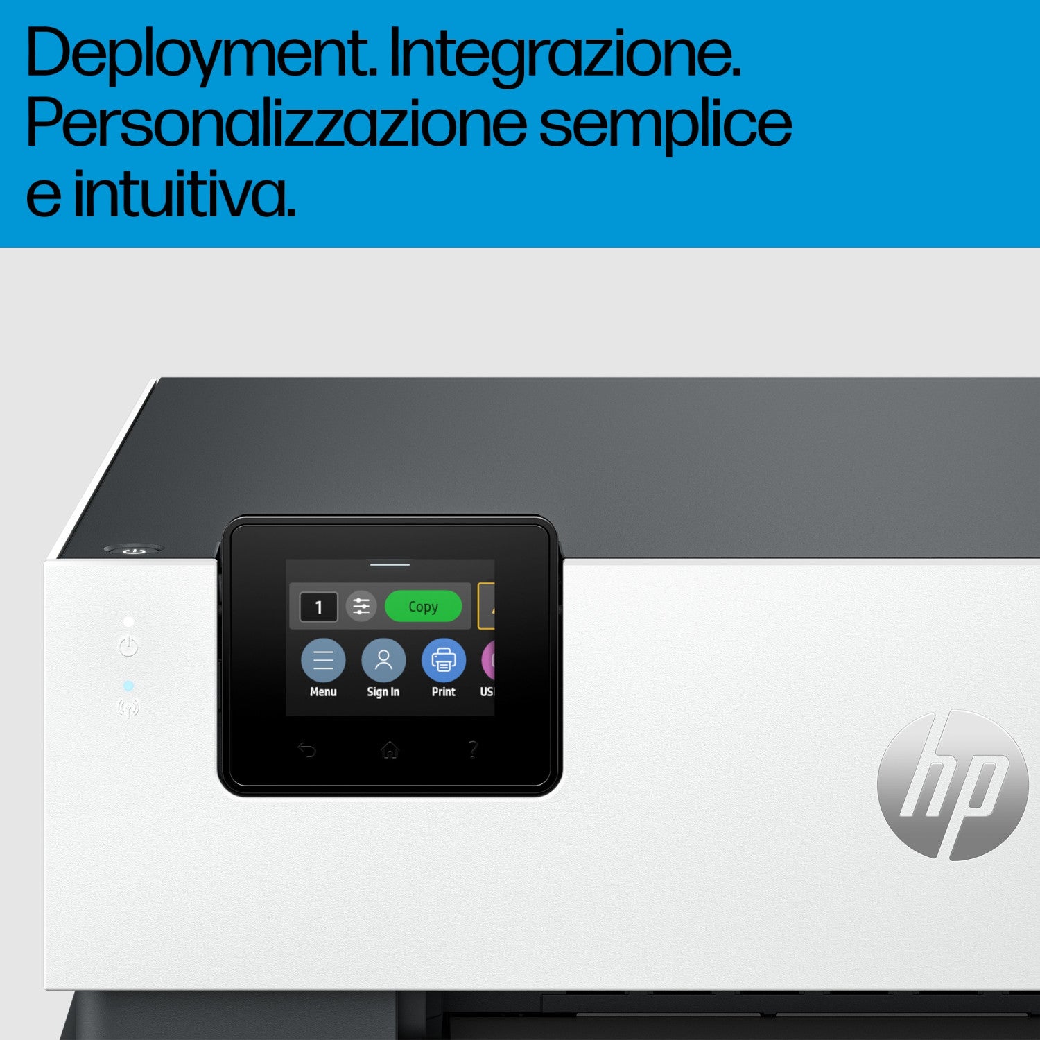 HP 5A0S3B Stampante Laser Multifunzione 9110b A4 4800x1200 DPI 22 ppm Wi Fi Bianco Nero