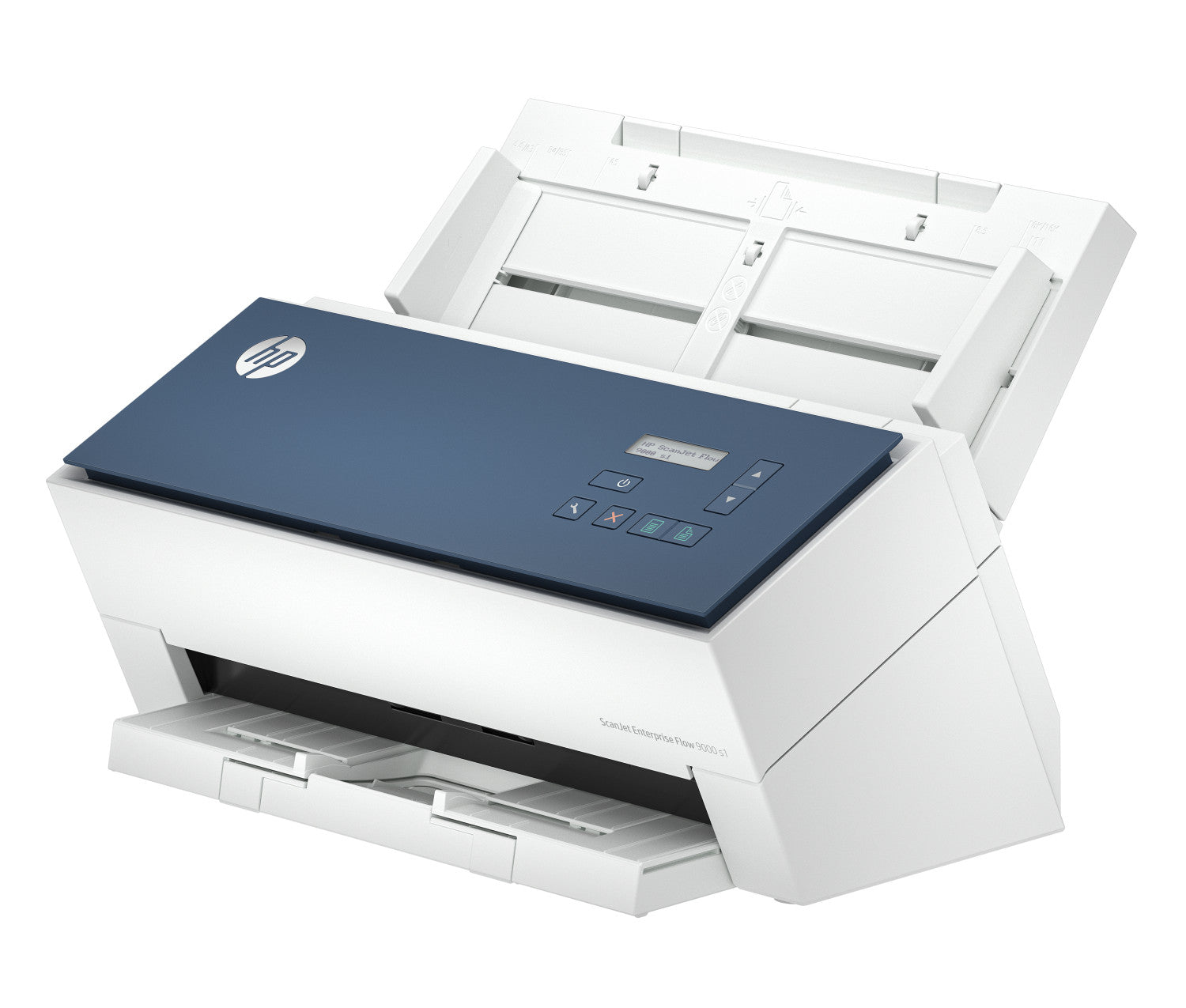 HP ScanJet Enterprise Flow 9000 s1 Scanner con ADF alimentatore di fogli 1200 x 1200 DPI A3 Blu, Bianco