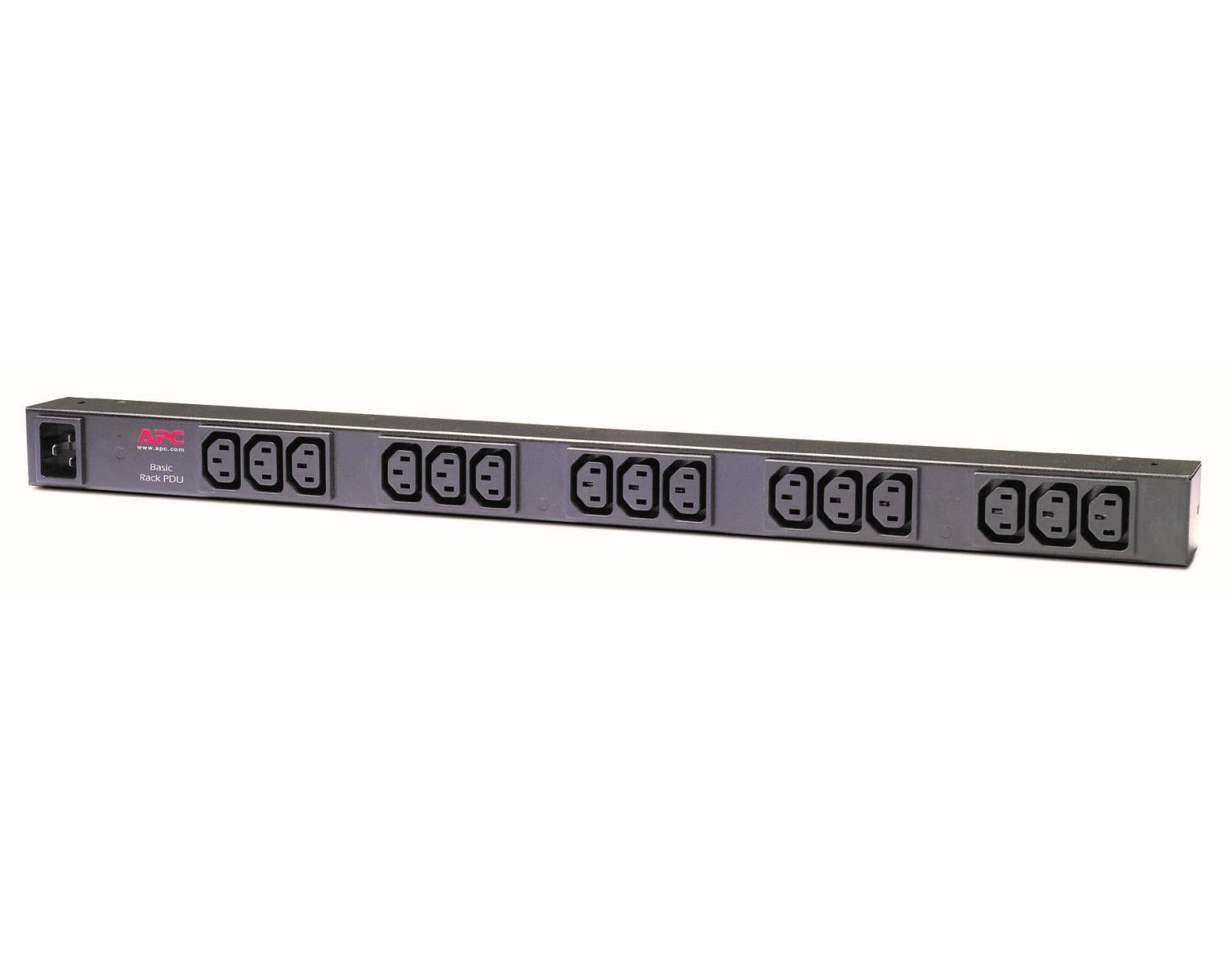 APC Basic Rack PDU AP9572 unità di distribuzione dell'energia (PDU) 15 presa(e) AC 0U Nero