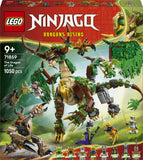 LEGO Ninjago Drago Della Vita 71859 - Action Figure Drago Verde, Mini Mech, 8 Minifigure, 1050 Pezzi, 8 Anni