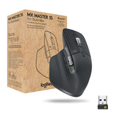 Logitech MX Master 3s for Business mouse Mano destra RF senza fili Bluetooth Laser 8000 DPI