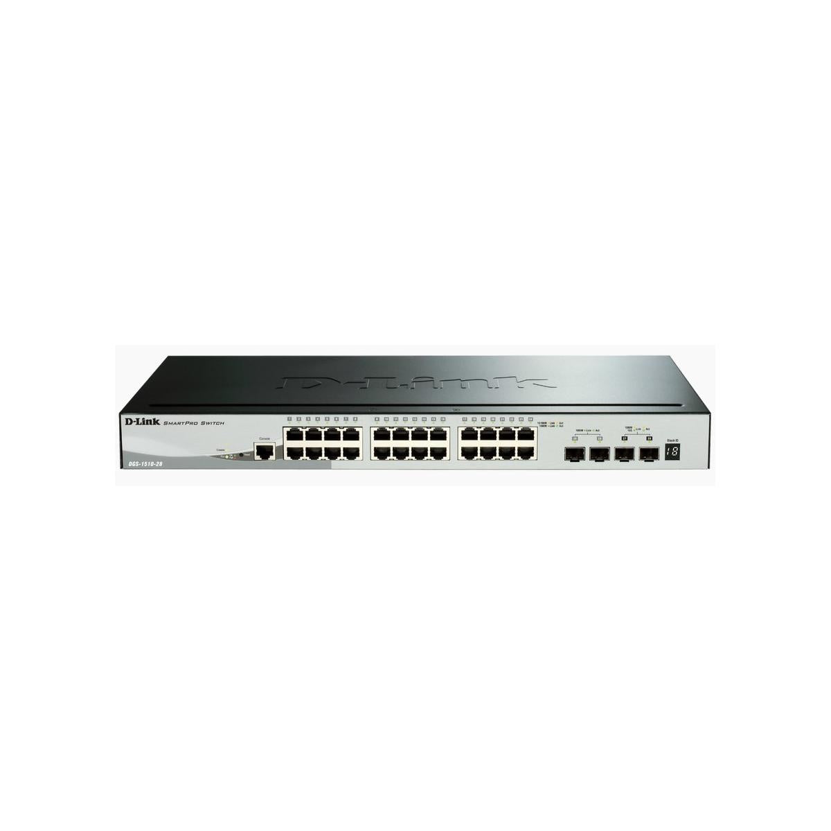 D-Link DGS-1510 Gestito L3 Gigabit Ethernet (10/100/1000) Nero