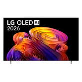 LG OLED AI 77pollici Serie B6 OLED77B65LA, 4K, Nero perfetto, Dolby Vision, Processore α8 Gen3, 120Hz, G-Sync, SMART TV 2026