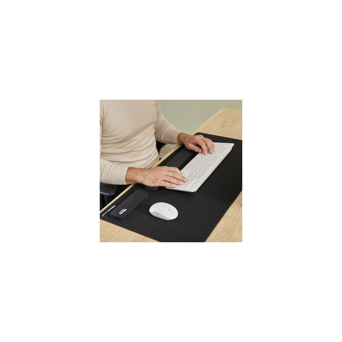 Fellowes Breyta poggiapolso Silicone Nero