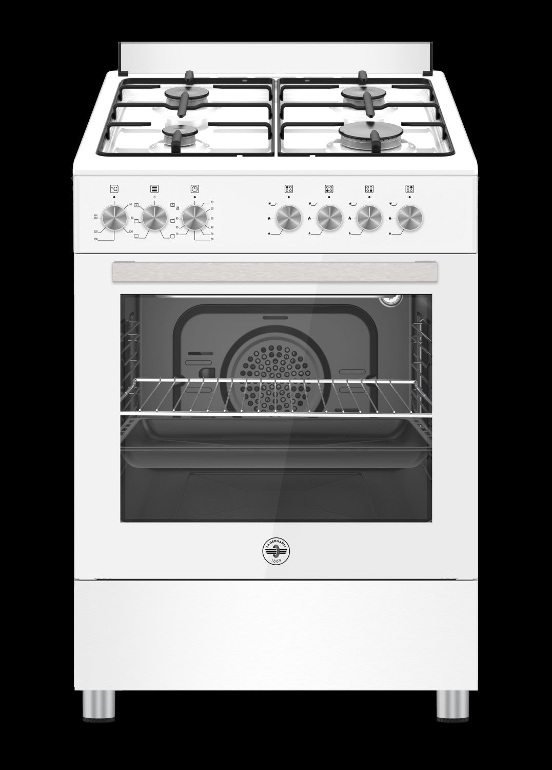 Bertazzoni La Germania SE664EB/24 Cucina Elettrico Gas Bianco