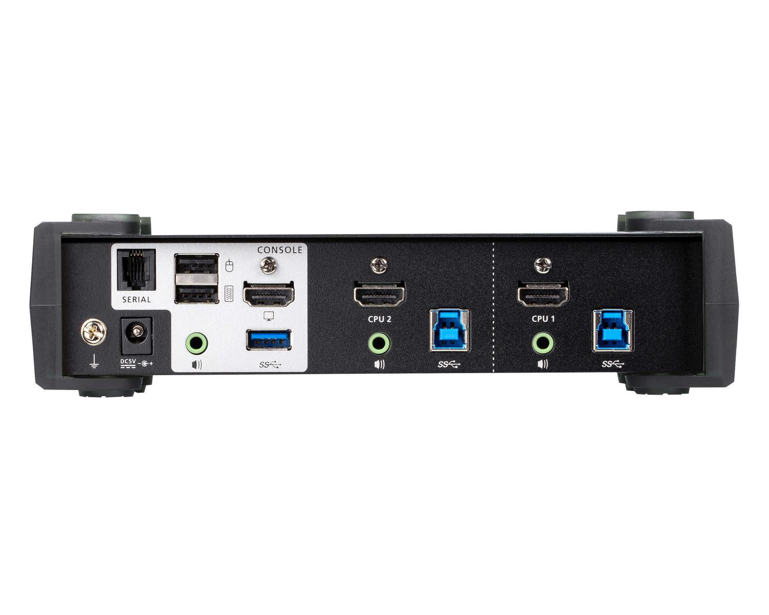 ATEN Switch USB 3.0 4K HDMI KVMP a 2 porte con Modalità mixer audio