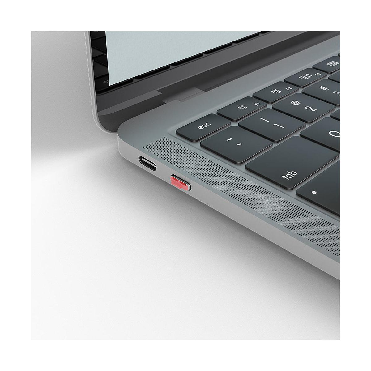 Lindy 40425 clip sicura Bloccaporte chiave USB tipo-C Rosa 5 pz