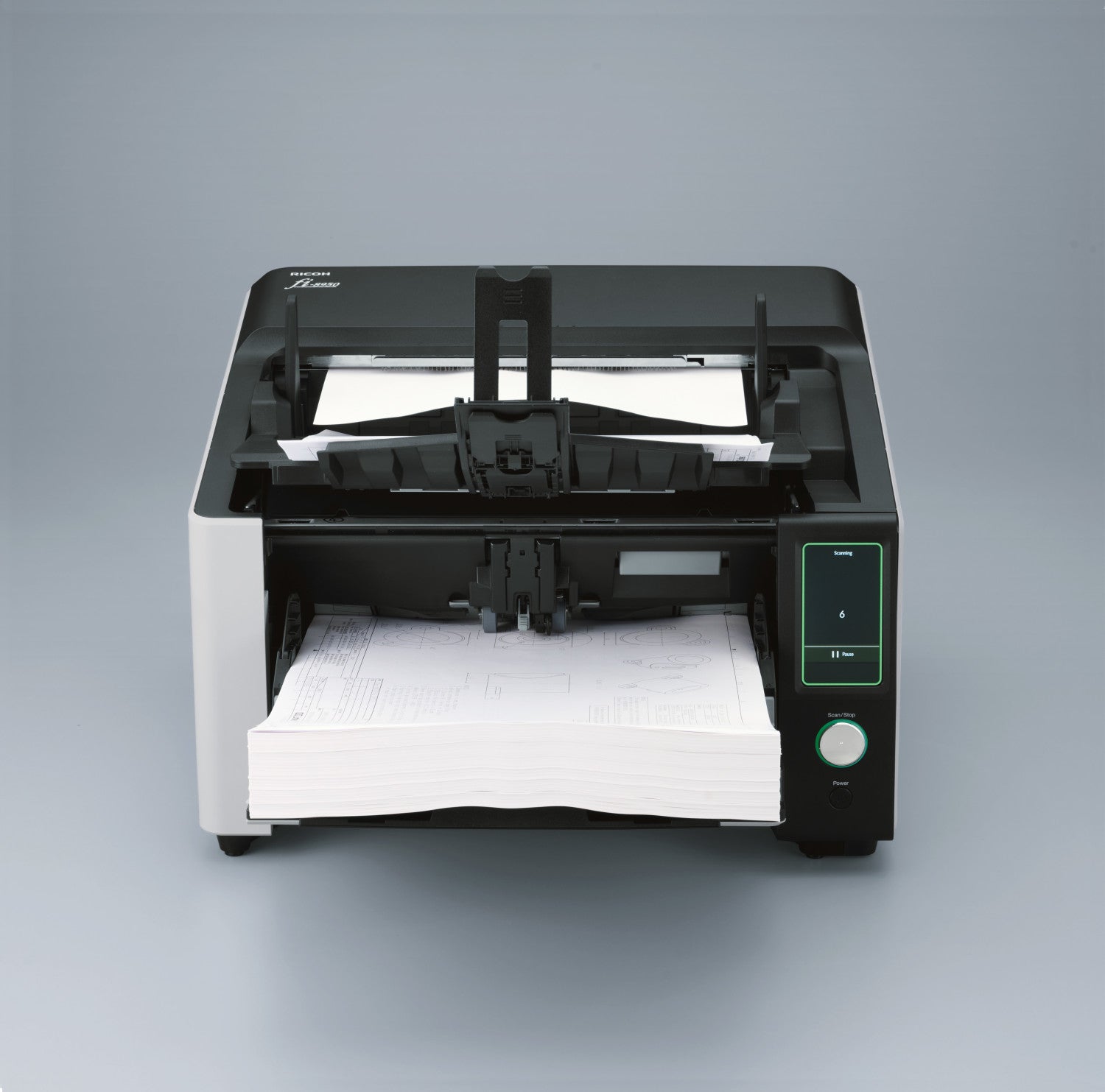 Ricoh fi-8950 Scanner ADF 600 x 600 DPI A3 Nero, Grigio