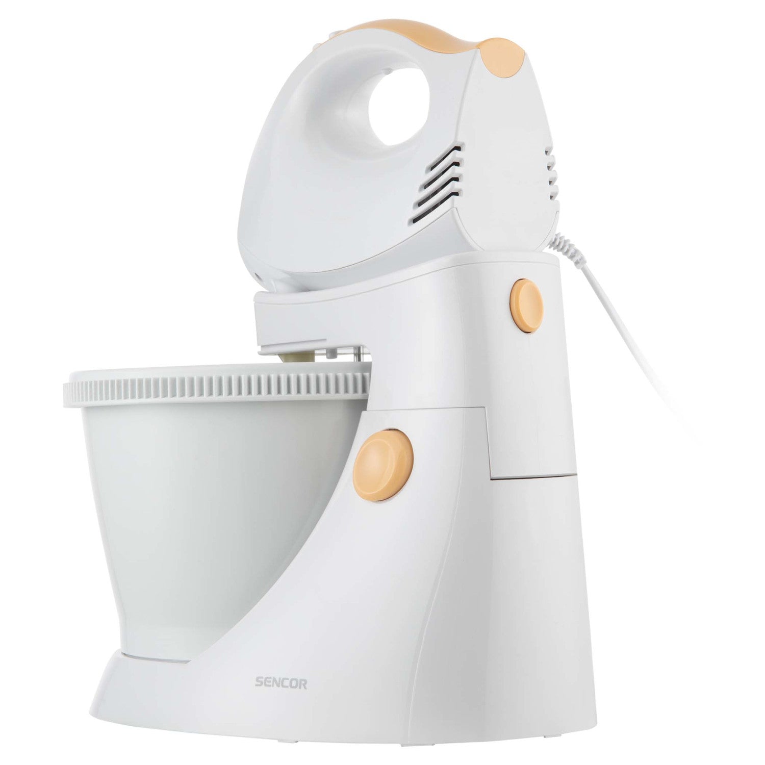 Sencor SHM 5330 EUE3 sbattitore Sbattitore manuale 500 W Bianco, Giallo