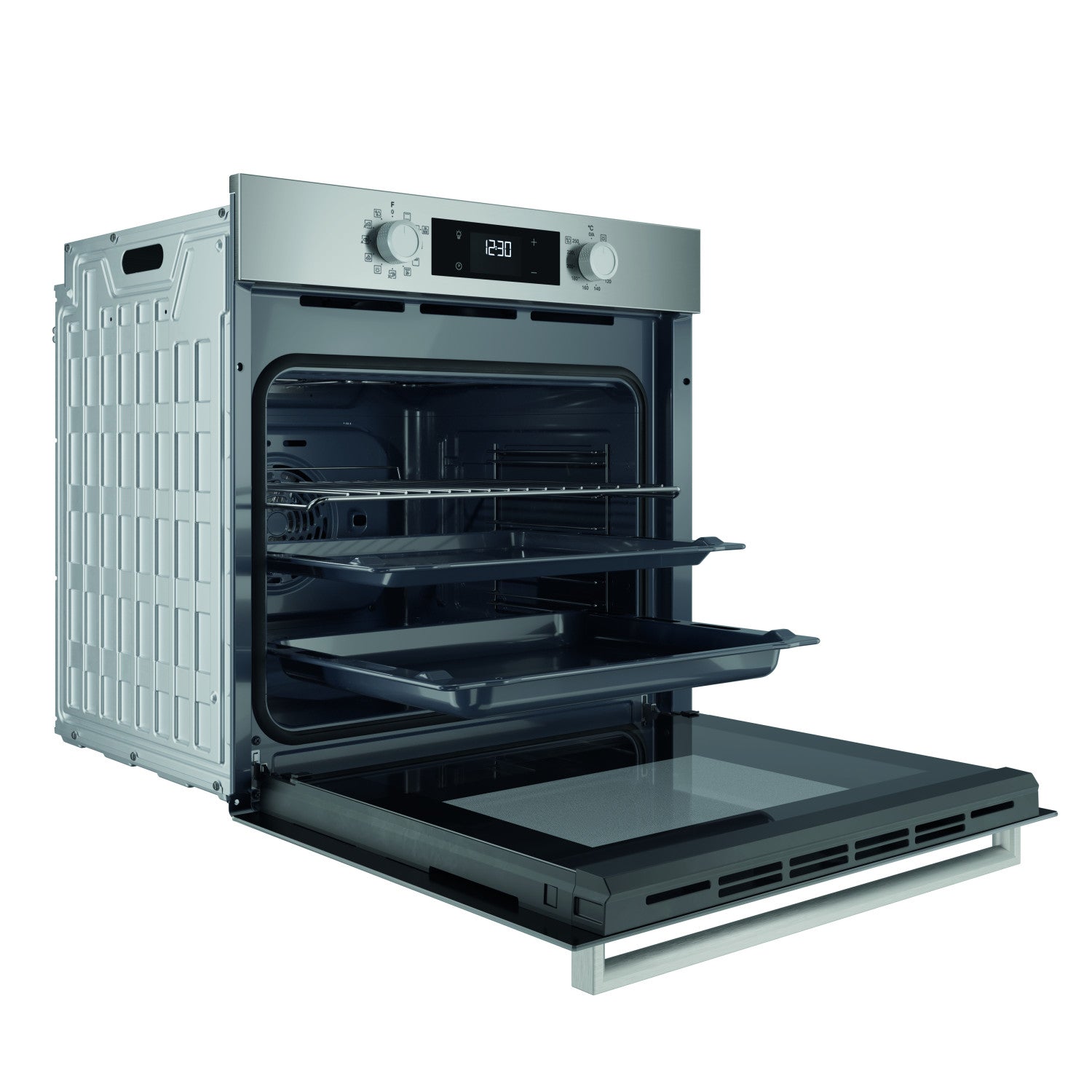 Hotpoint Ariston HAO3 K58H X forno 71 L Nero, Acciaio inox