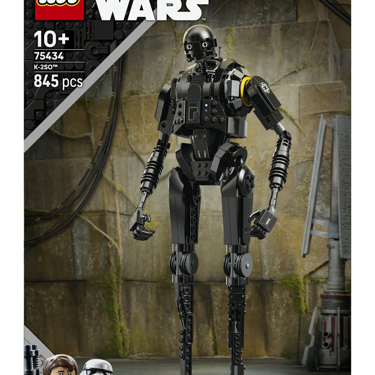 LEGO Star Wars 75434 Droide Di Sicurezza K-2SO Action Figure Snodabile Da Collezione 845 Pezzi 10