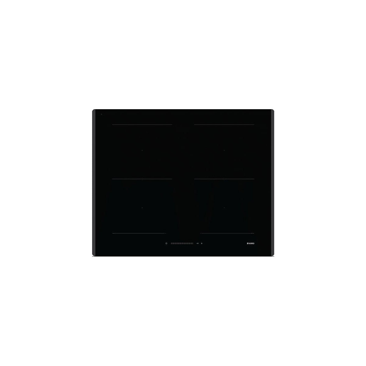 Asko HI1631G Nero Da incasso 60 cm Piano cottura a induzione 4 Fornelli
