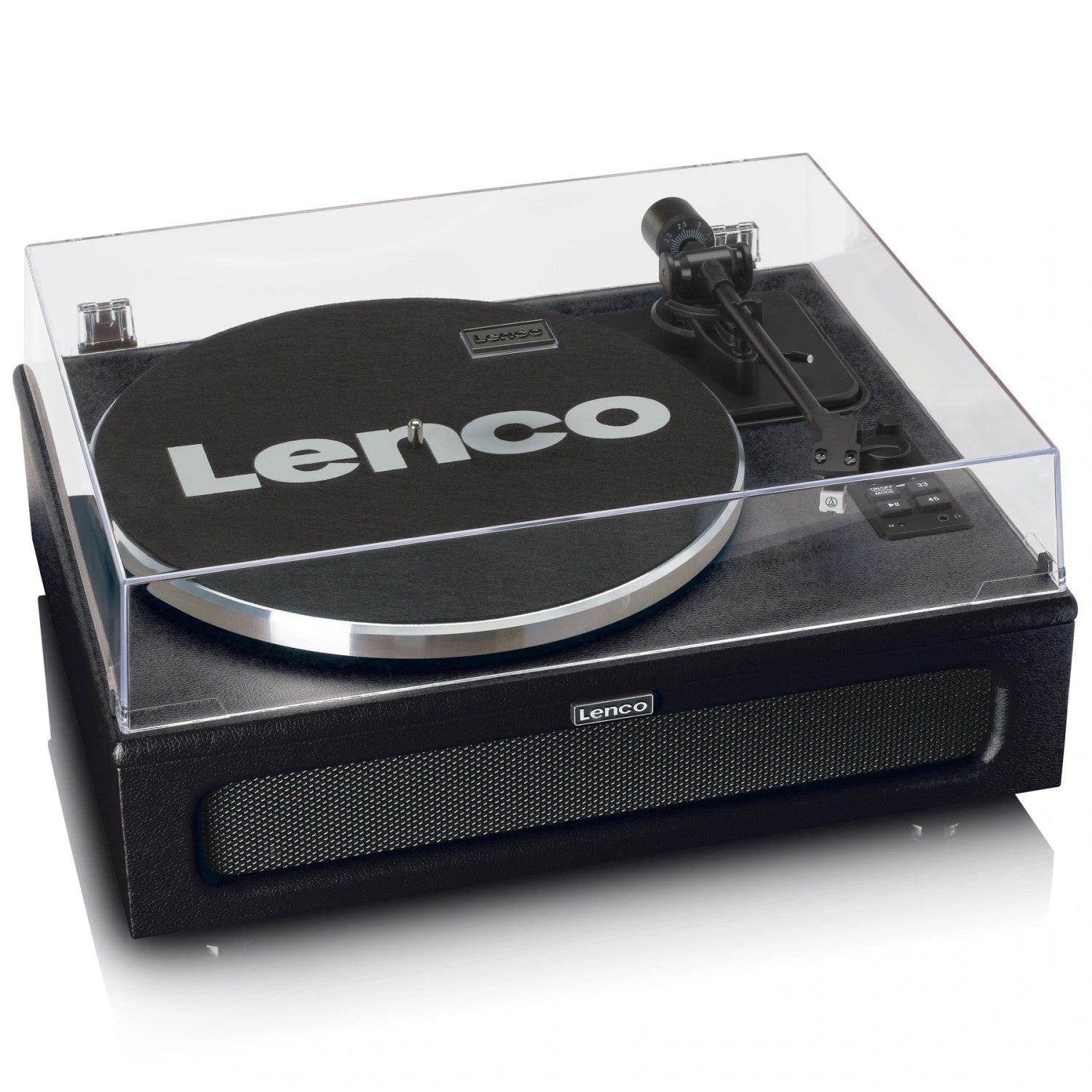 Lenco 8711902069621 LS430BK Piatto Audio Giradischi con Trasmissione a Cinghia Nero