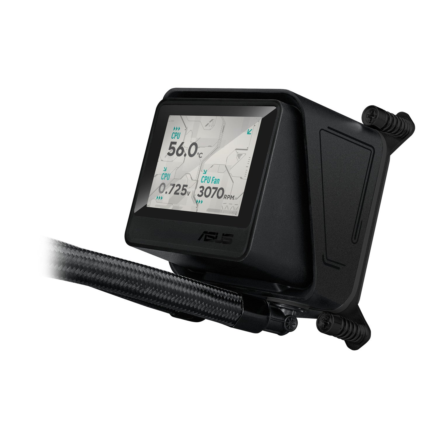 ASUS MAX GAMING LC 360 ARGB LCD Processore Raffreddatore di liquidi tutto in uno 12 cm Nero