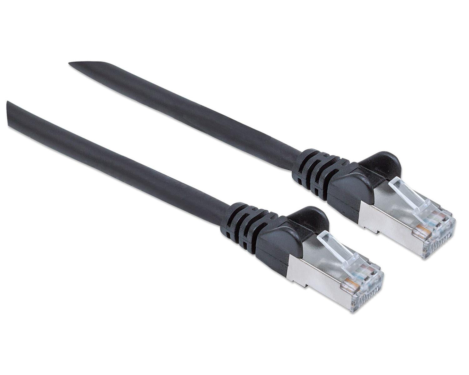 Intellinet 318846 cavo di rete Nero 30 m Cat6a S/FTP (S-STP)