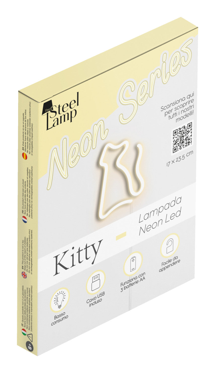 T-TEX ARYTSL-NS-KT illuminazione da parete Neon