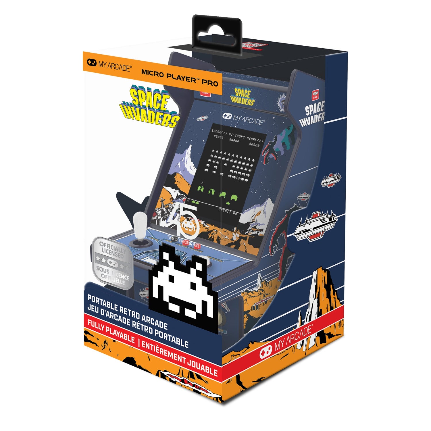 My Arcade Space Invaders Micro Player Pro console da gioco portatile 6,98 cm (2.75 pollici) Multicolore