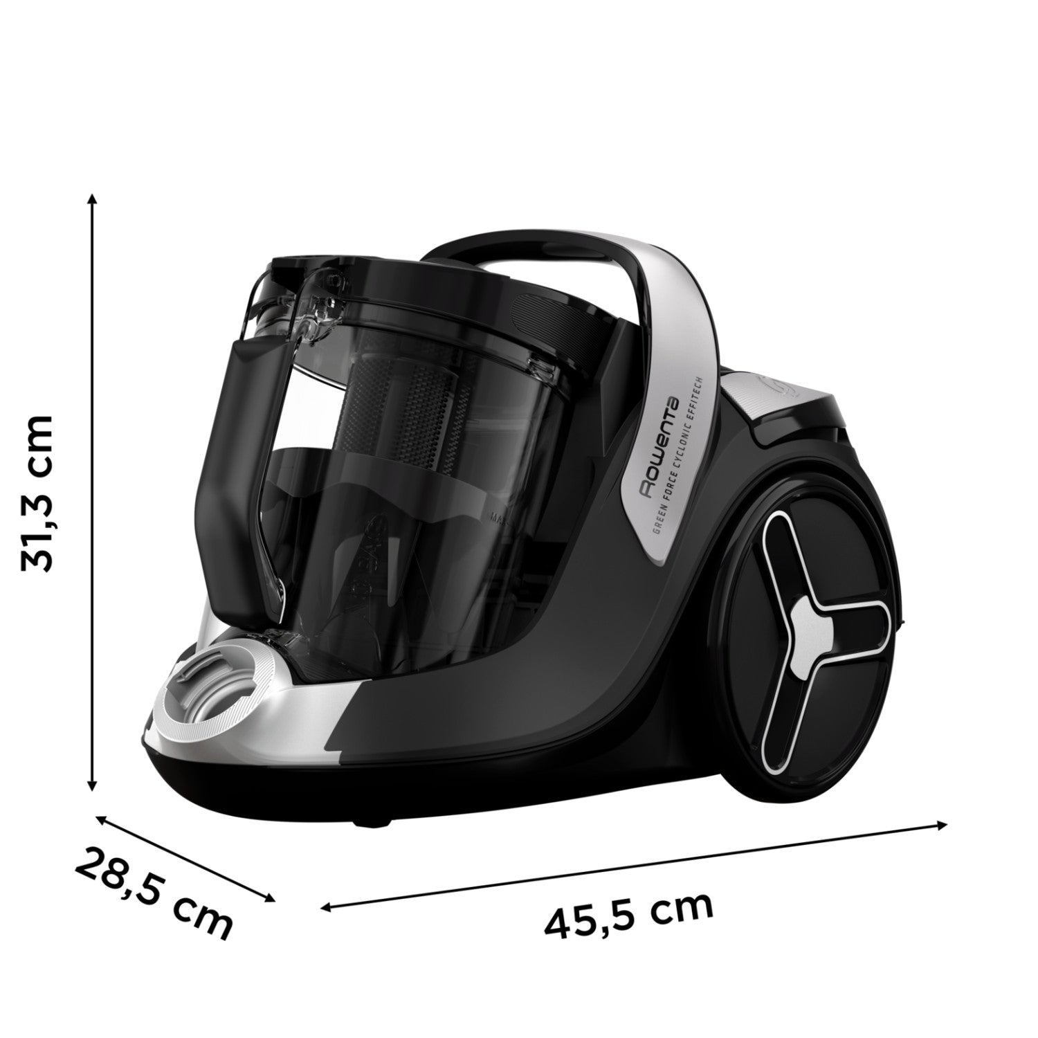 Rowenta Green Force RO7C66 2,5 L A cilindro Secco 500 W Senza sacchetto