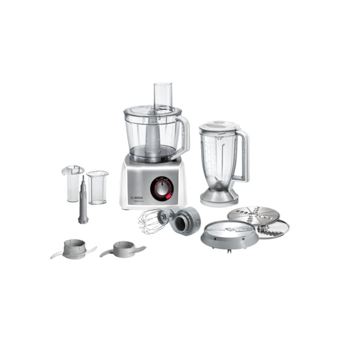 Bosch MC812S814 robot da cucina 1250 W 3,9 L Acciaio inossidabile, Bianco