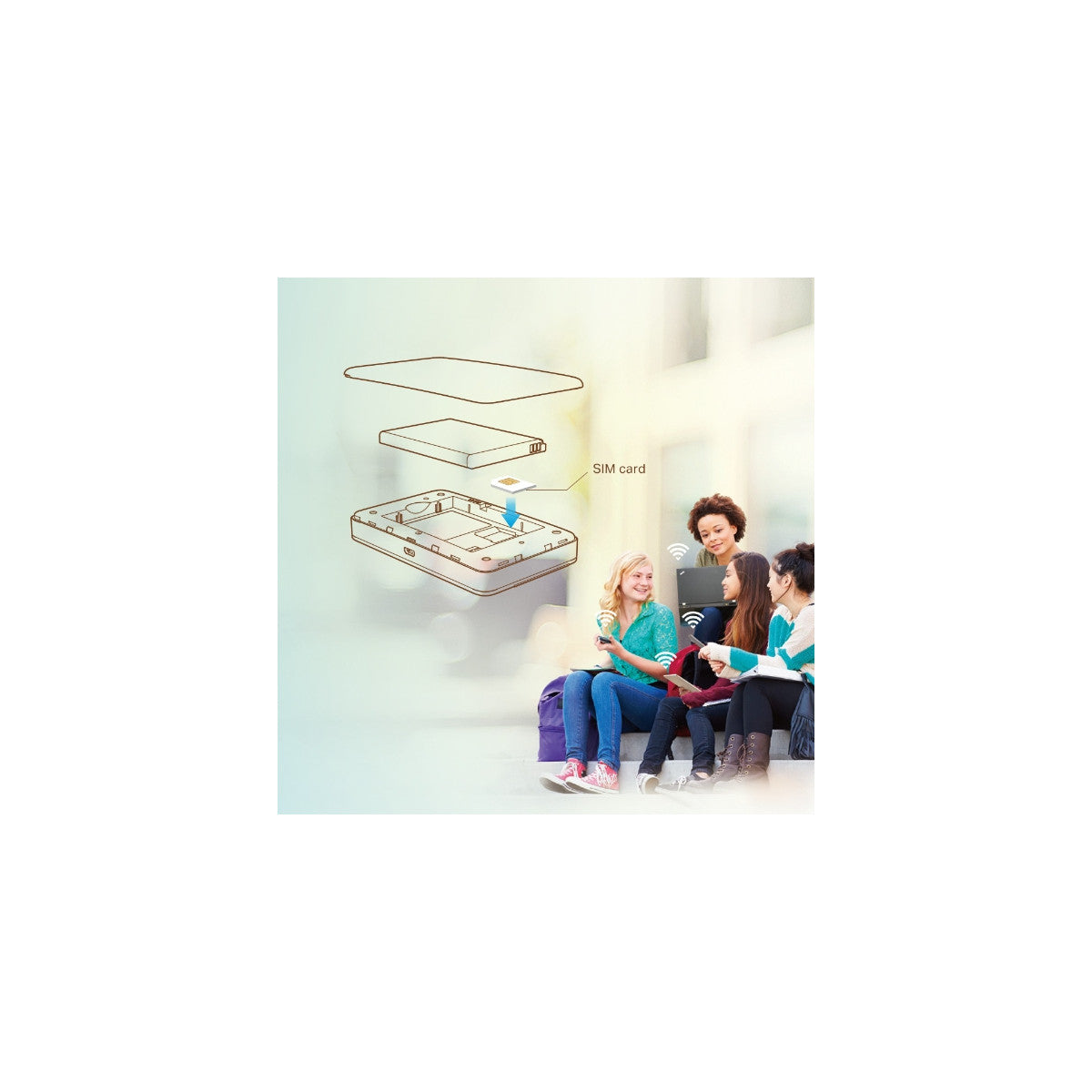 TP-Link M7350 dispositivo di rete cellulare Modem di rete cellulare