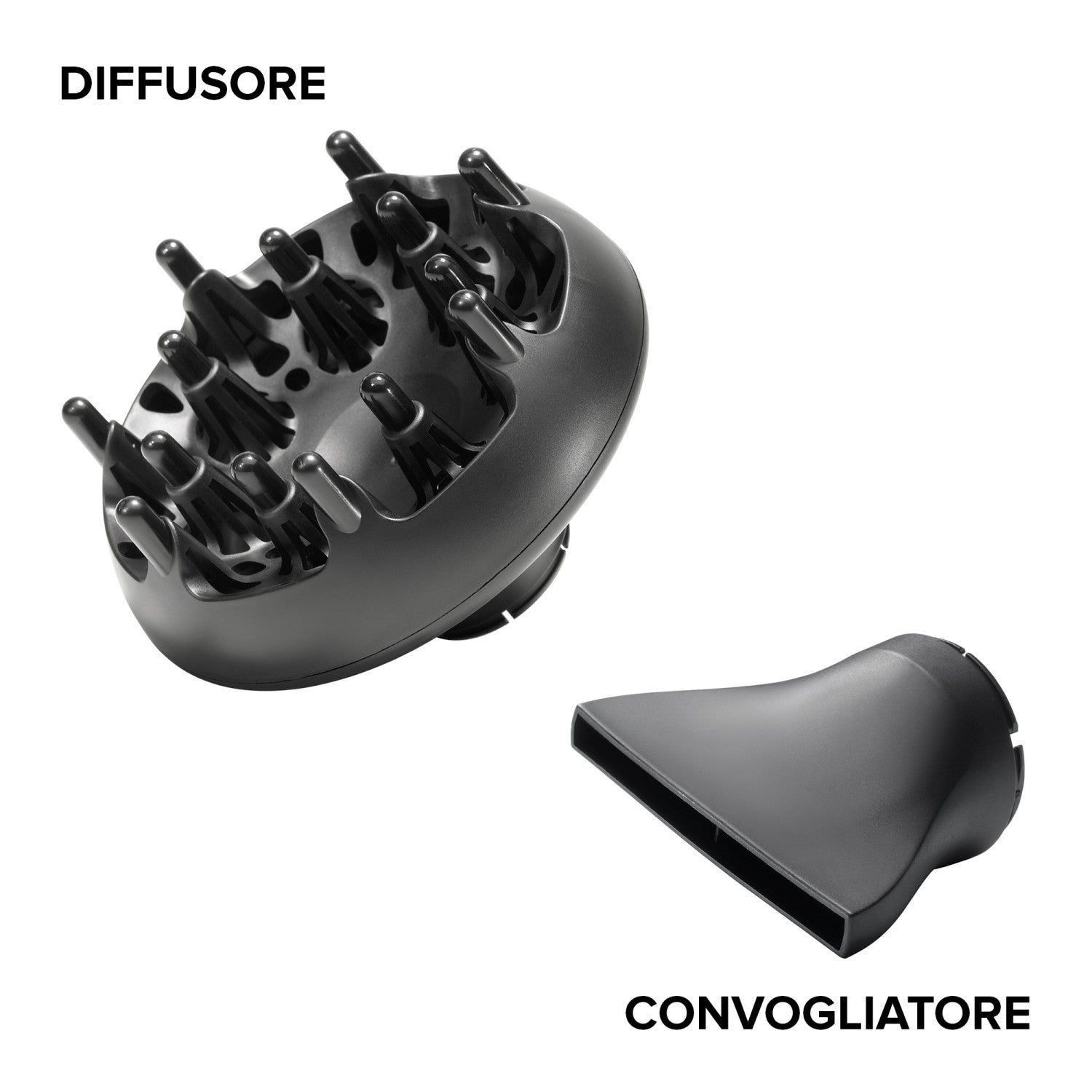 Bellissima Imetec My Pro P3 3400 Asciugacapelli, Motore professionale, Ionizzatore per Capelli morbidi e Idratati, Griglia Rivestita in Ceramica, Potenza 2400 Watt, Diffusore per capelli ricci