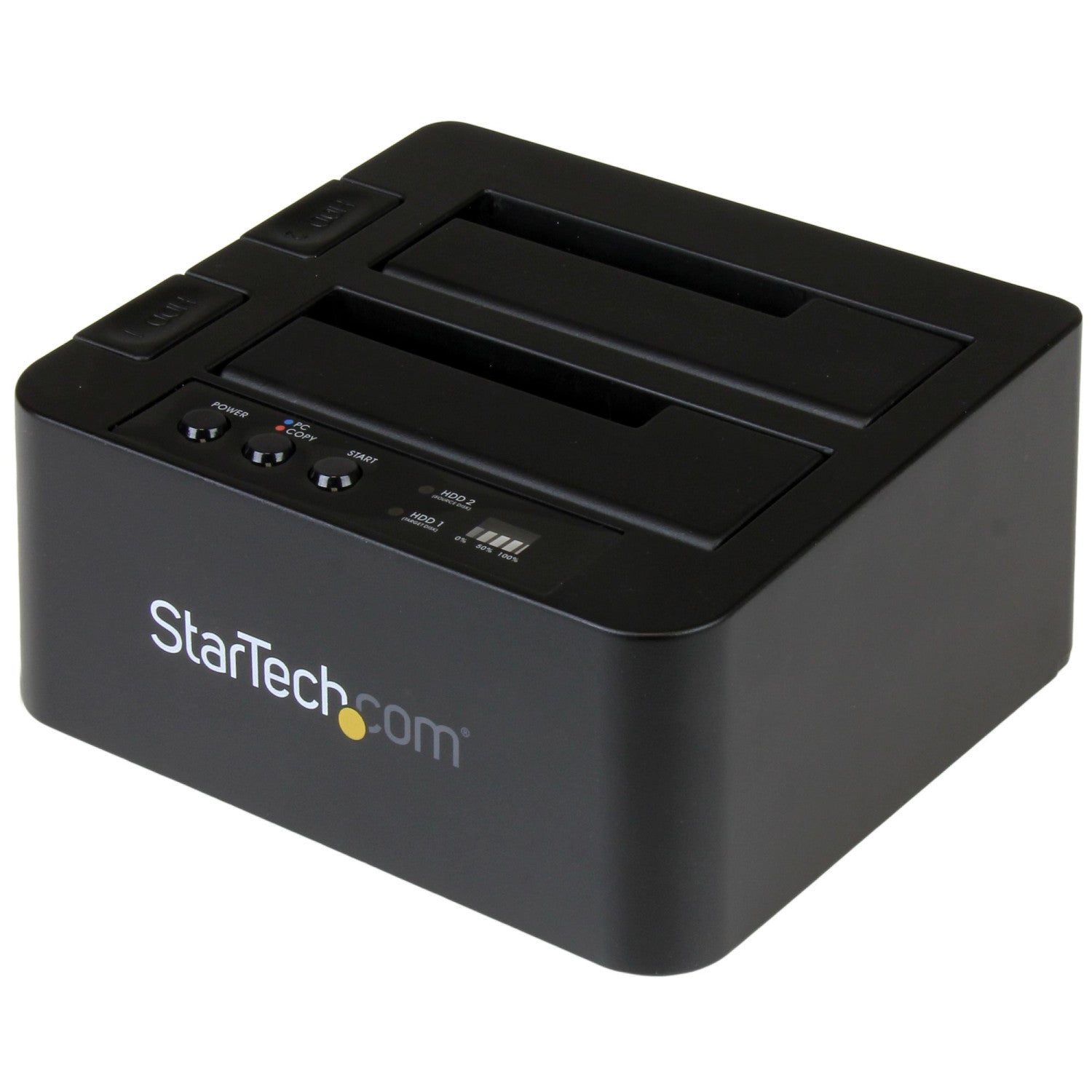 StarTech.com SDOCK2U313R duplicatore multimediale Duplicatore HDD 2 copie Nero