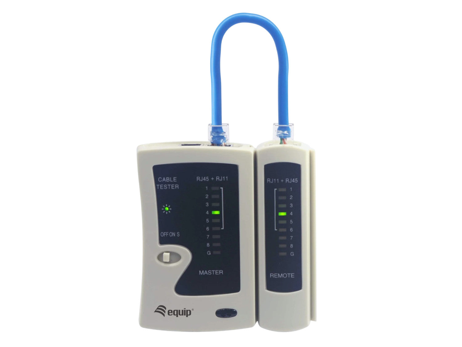 Equip 129967 tester per cavo di rete Tester per cavi a doppino intrecciato Bianco