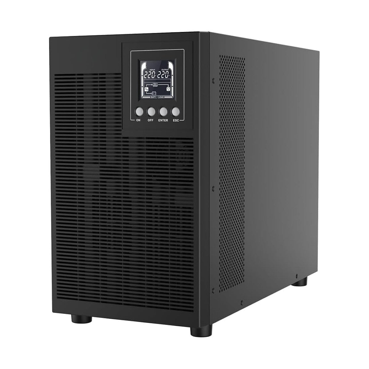 Hikvision UPS Online Doppia Conversione DS-UPS03K72-R/TS/EU/IEC 3000VA 2700W Onda Sinusoidale Pura Batteria VRLA Prese IEC