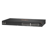 Aruba 6100 24G 4SFP Gestito L3 Gigabit Ethernet (10/100/1000) 1U Nero