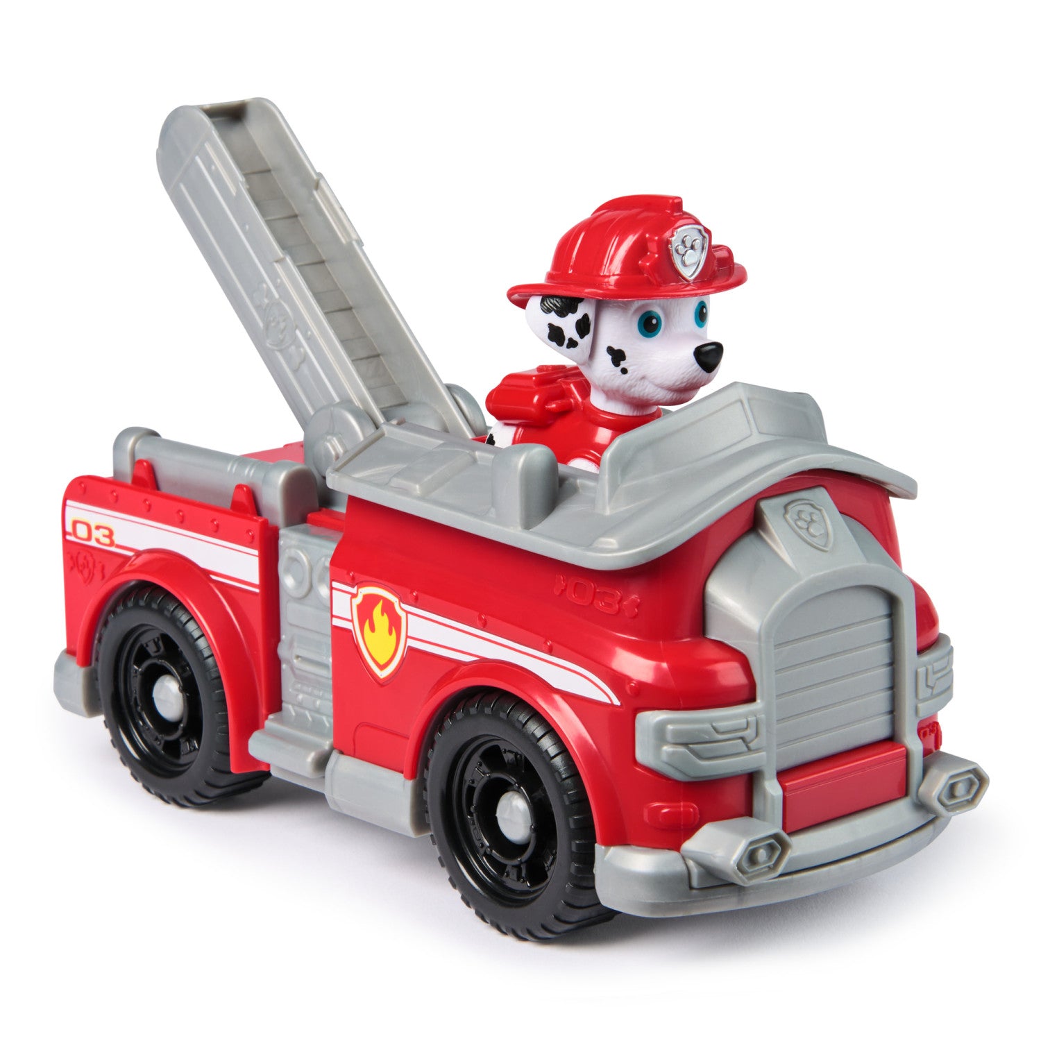 PAW Patrol , Camion dei Pompieri di Marshall, Veicolo e Personaggio Marshall, Giochi Bambini, 3 anni