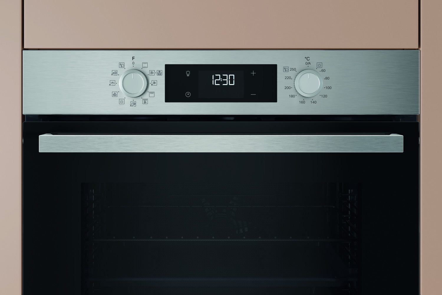 Hotpoint Ariston HAO3 K58H X forno 71 L Nero, Acciaio inox