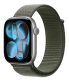 Apple MFFJ4ZM/A accessorio indossabile intelligente Band Verde Nylon, Poliestere riciclato, Spandex
