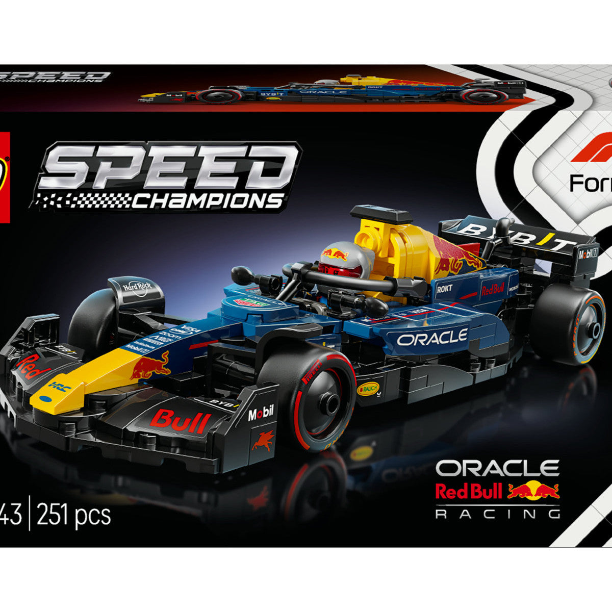 LEGO Speed Champions Oracle Red Bull Racing RB20 Auto da Corsa F1 251 Pezzi 18