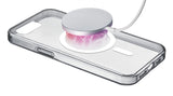 Cellularline Clear Mag - iPhone 16E Custodia rigida con bordi in gomma compatibile con ecosistema MagSafe