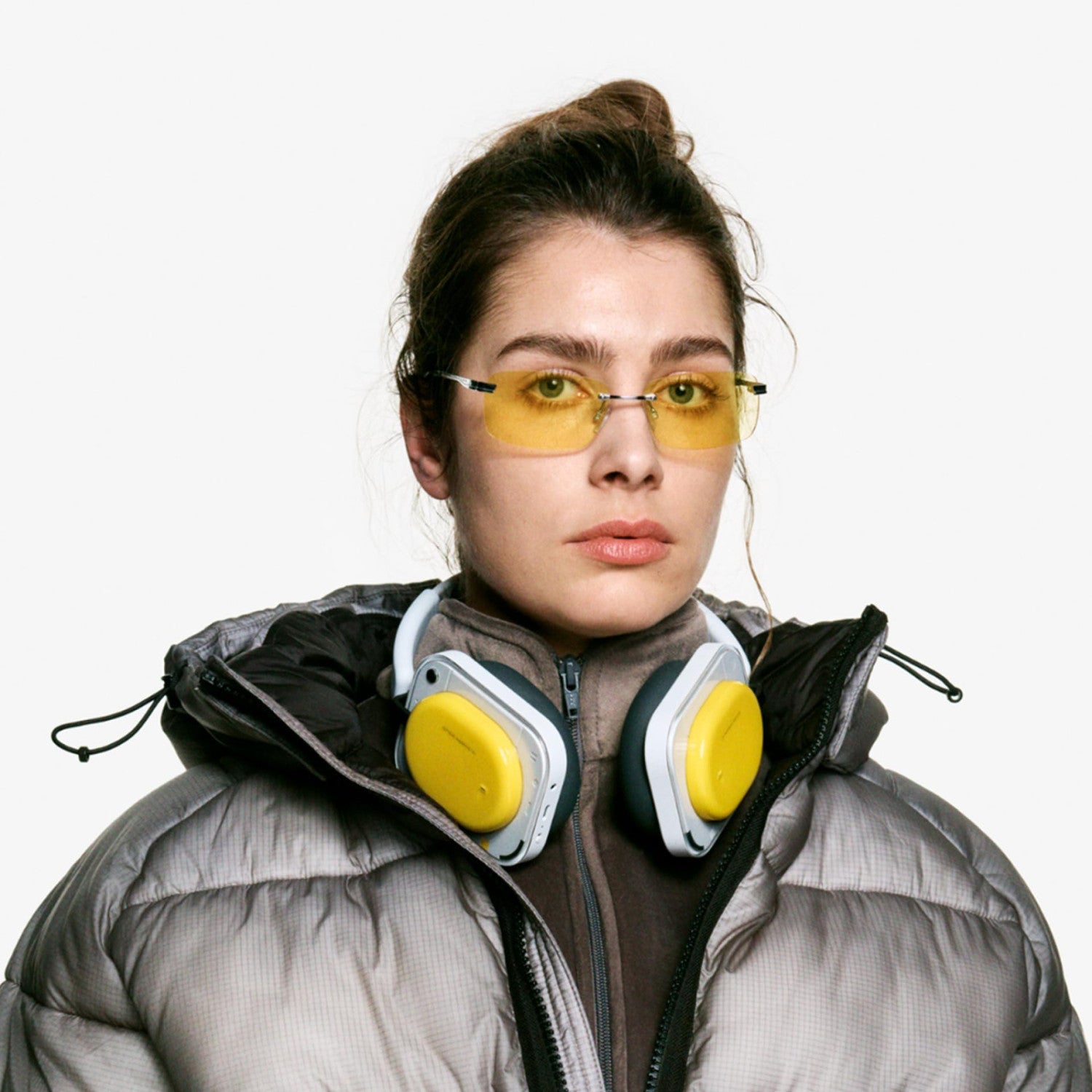 Nothing Headphone (A) Cuffie Wireless Over-Ear con Cancellazione Attiva del Rumore, 135H Autonomia, Hi-Res Audio, Bluetooth 5.4 Giallo