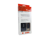 Equip 133441 cavo e adattatore video 0,24 m DisplayPort DVI-D VGA (D-Sub) HDMI Nero