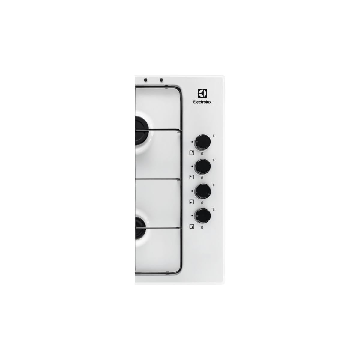 Electrolux EGS6414W Piano Cottura a Gas Tripla Corona Bianco 60 cm