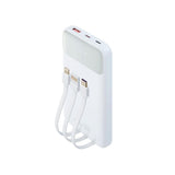 Rivacase VA2211WH batteria portatile Polimeri di litio (LiPo) 10000 mAh Bianco