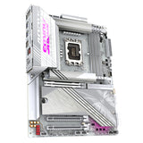 GIGABYTE Z890 AORUS ELITE X ICE Scheda Madre - Supporta CPU Intel Core Ultra (Serie 2), VRM a 16 1 2 fasi, fino a 9500MHz DDR5 (OC), 1xPCIe 5.0 4xPCIe 4.0, Wi-Fi 7, LAN 2.5GbE, Thunderbolt 4