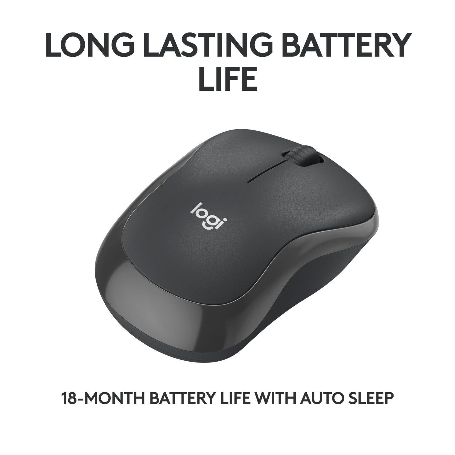 Logitech M240 Mouse Ambidestro Wireless Bluetooth Grafite