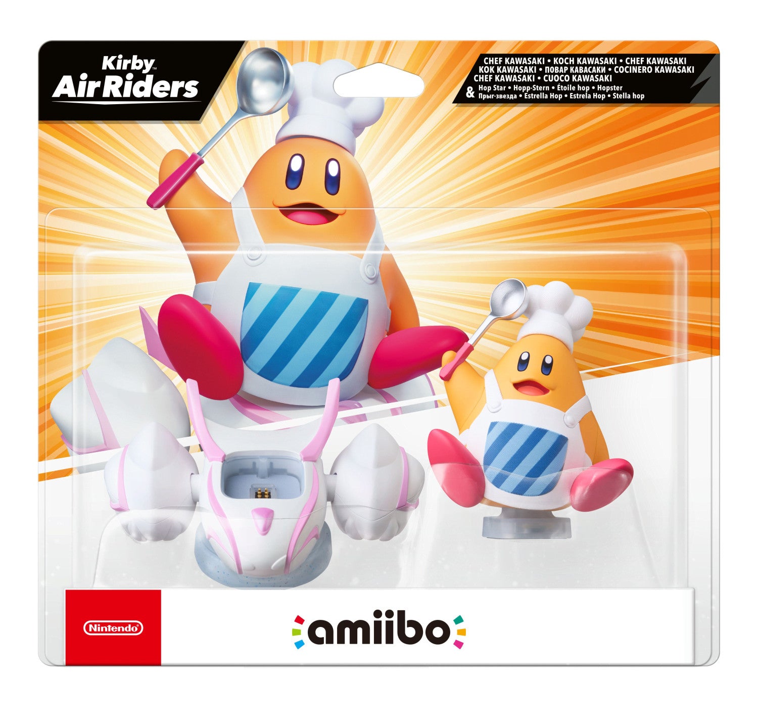 Nintendo amiibo Chef Kawasaki Hop Star Figura da gaming interattiva